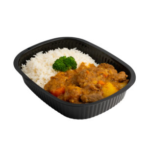 Beef stew with rice